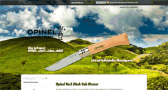 Desktop Screenshot of couteaux.de